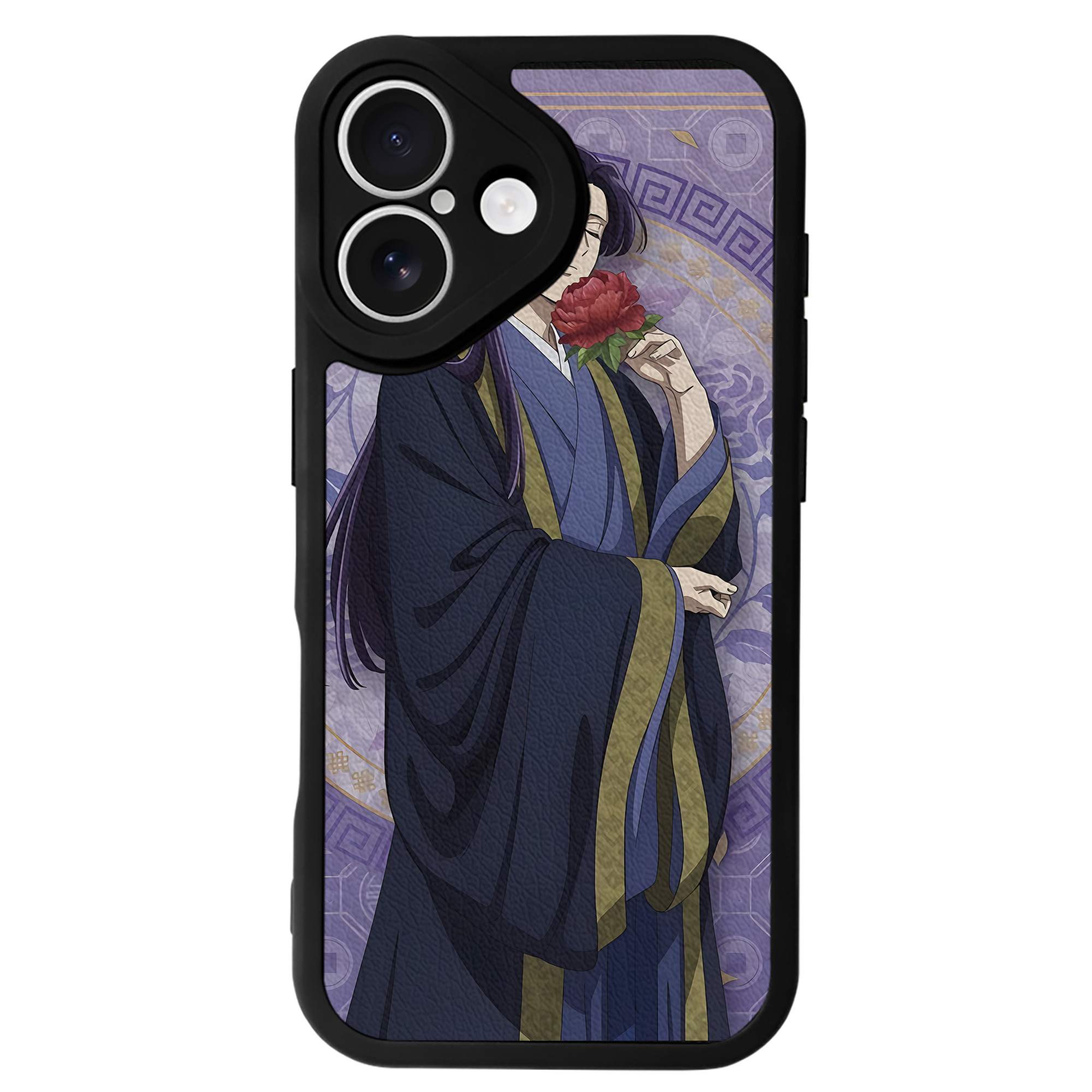 （画像用） 薬屋のひとりごと The Apothecary Diaries 【iPhone 16シリーズ対応】シリコンスマホケース（レザー調） 材質：シリコン